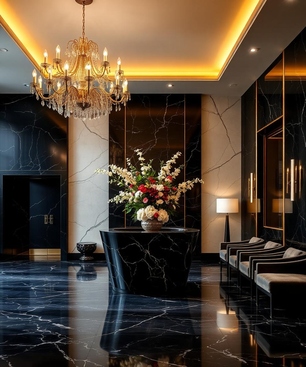 Reception lobby